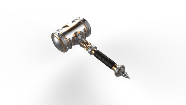 Hammer - 2010 3D Model .c4d .max .obj .3ds .fbx .stl .blend 