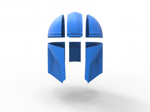 Mandolorian Model Cetak 3D