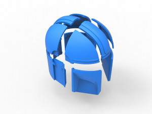 Mandolorian Model Cetak 3D