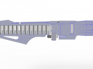 Railgun Model 3D
