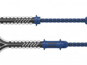 Fantasy axes 3D Model