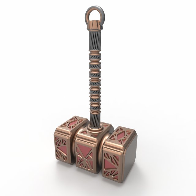 Hammer 309 Model 3D .c4d .max .obj .3ds .fbx .stl .blend 