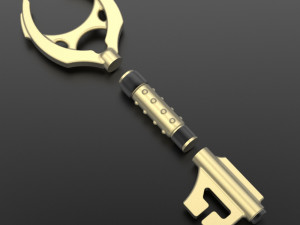 Golden key - 1001 Model 3D