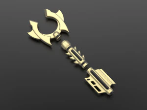 Goldener Schl&uuml;ssel - 1002 3D Modell