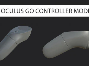 controlador oculus go vr Modelo 3D