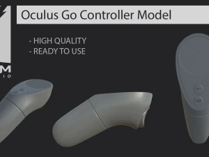 oculus go controller vr 3D Model