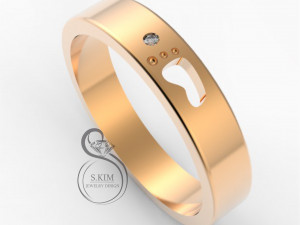 foodprint ring Modèles 3D en vedette