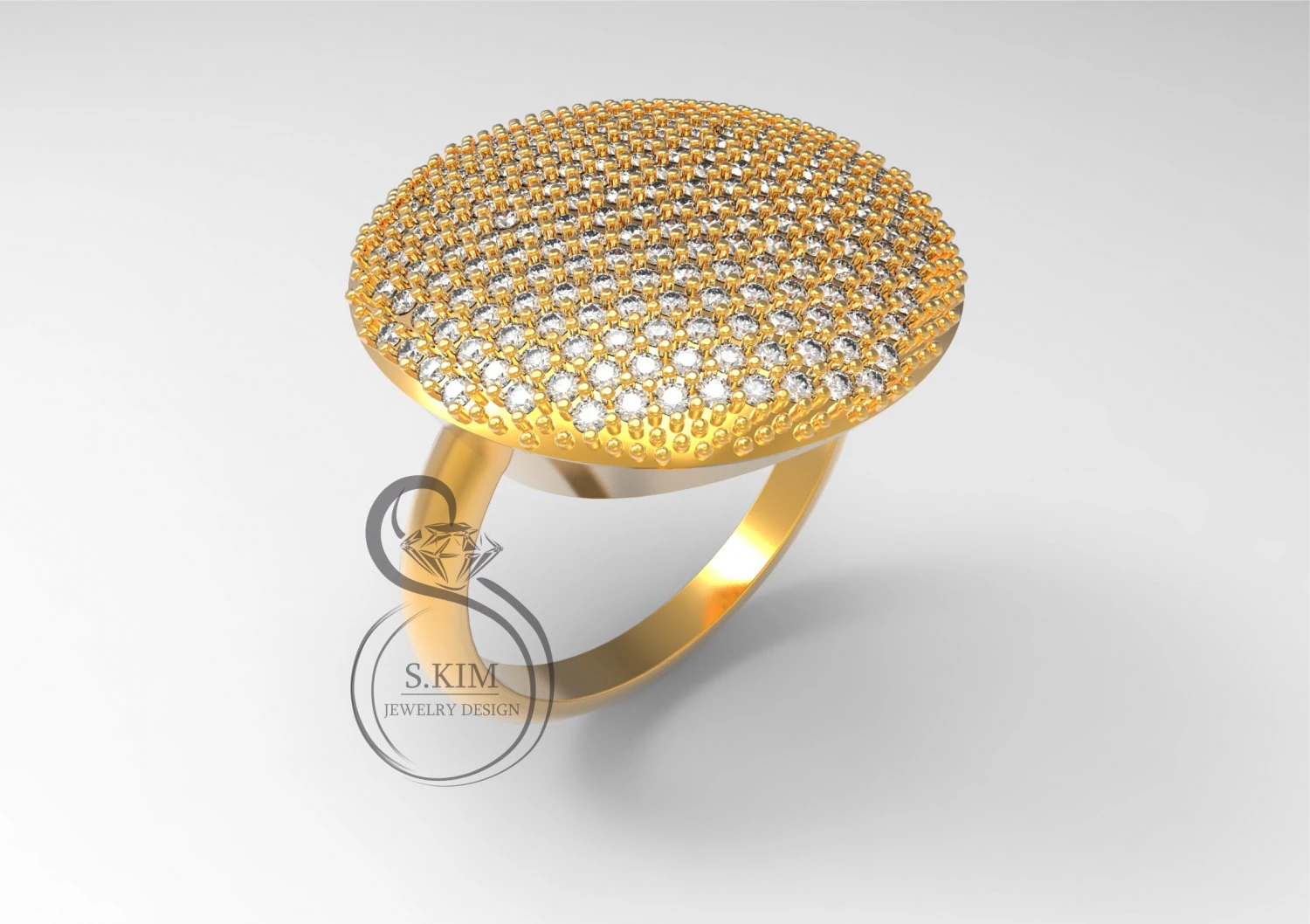scattering round ring 3D Print Model .c4d .max .obj .3ds .fbx .stl .blend 