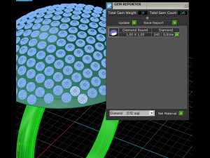 scattering round ring 3D Print Model