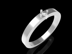 small ring 12mm finger falange 3D Print Model