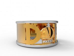 depeche mode ring 3 parts 3D 프린트 모델