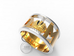 depeche mode ring 3 parts 3D 프린트 모델