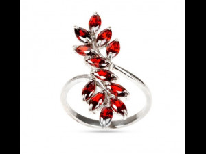 ring with marquis Modello di stampa 3D