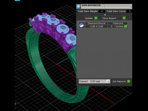 ring with heart heads Modèles 3D en vedette