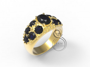 ring oval 7x5 Modèles 3D en vedette