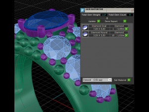 ring oval 7x5 Modèles 3D en vedette
