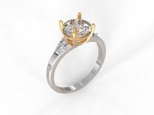 wdding ring 3D Print Model