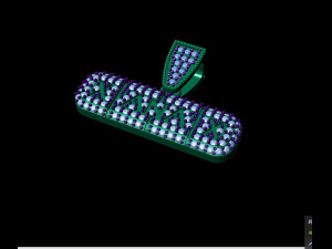 xanax pendant 3D Print Model