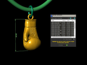 boxing glove 3D-printmodel