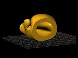 boxing glove 3D-printmodel