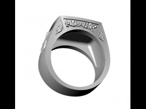 italian man ring 3Dプリントモデル