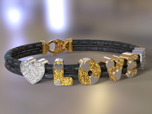 love bracelet 3D Print Model