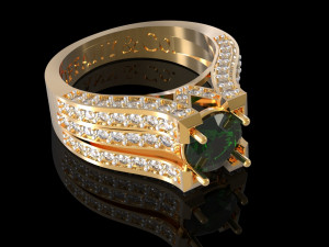 tiffany ring 3D 打印模型