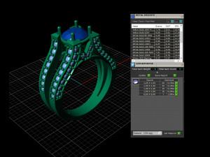 2 row ring 3D Print Model