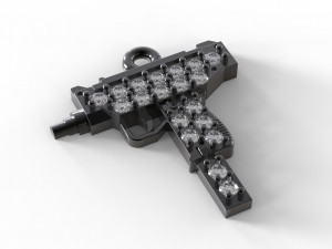 submachine uzi 3D Print Model