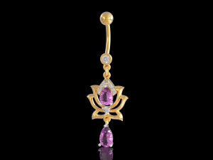 lotus piercing 3D Print Model