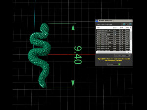 snake earrings 3D Print Model