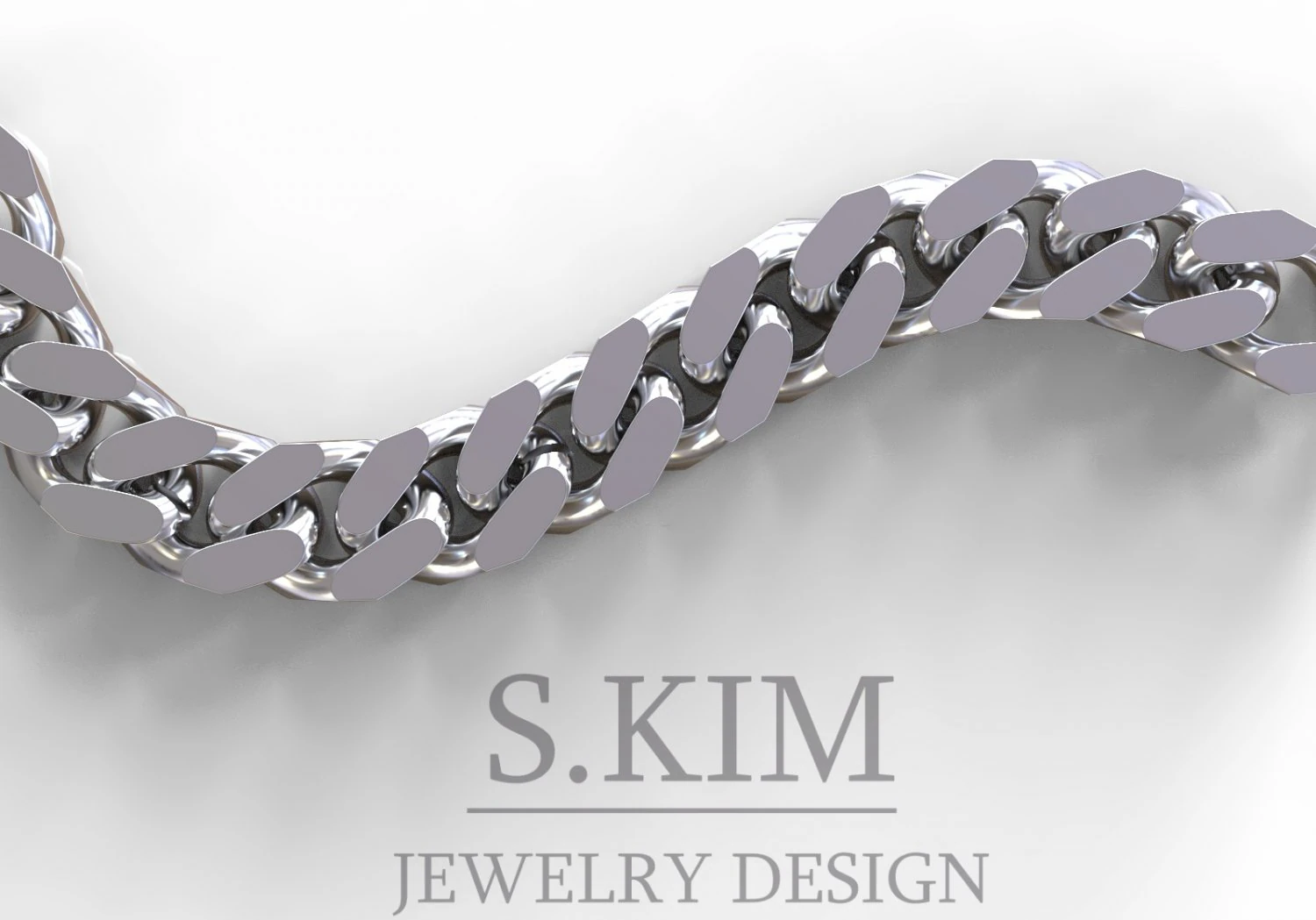 big chain link 3D Print Model .c4d .max .obj .3ds .fbx .stl .blend 