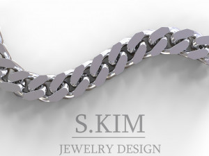big chain link 3D-Druckmodell