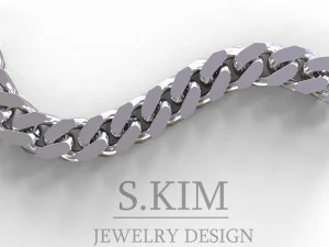 duże ogniwo łańcucha Model do druku 3D