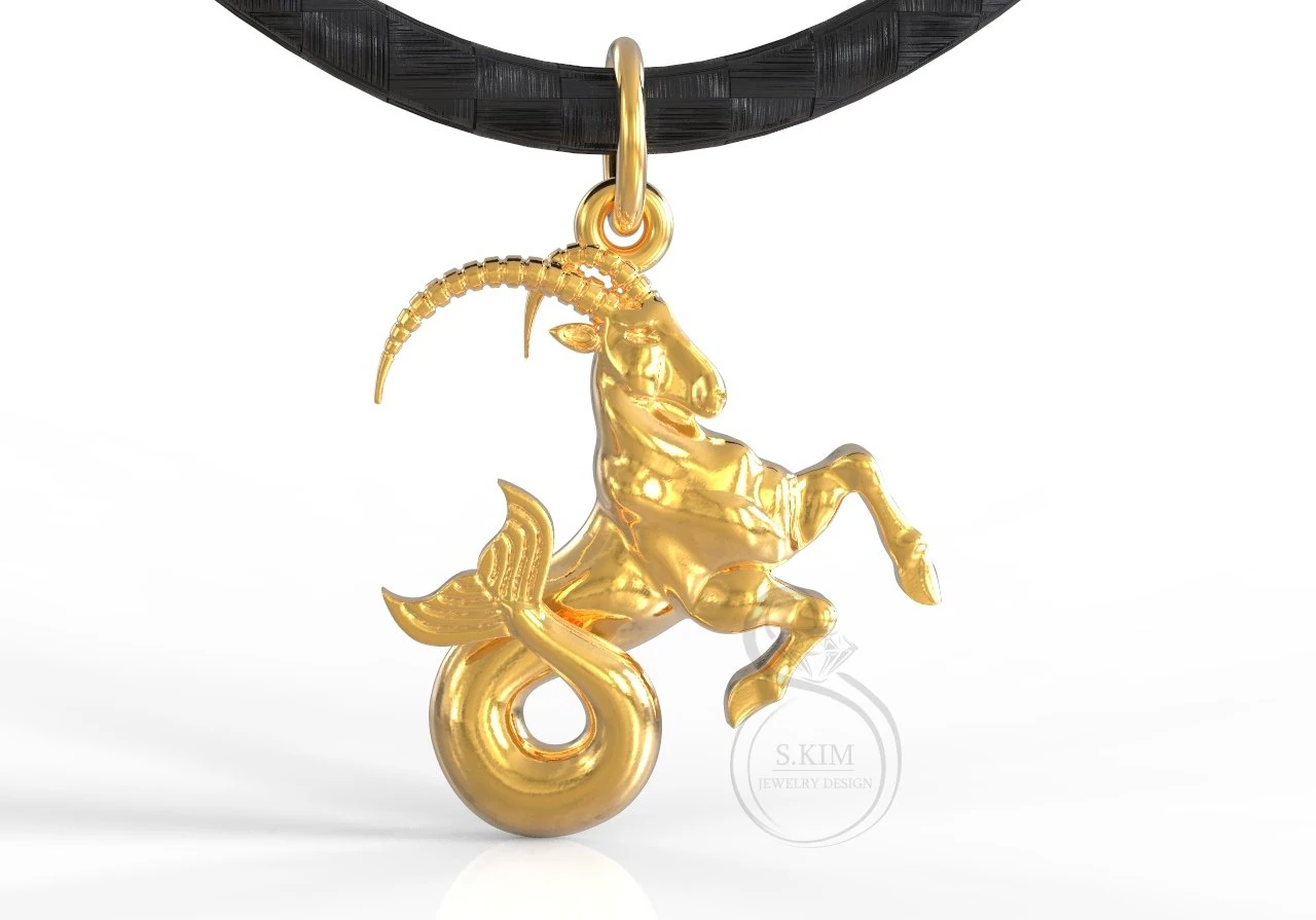 capricorn 3D Print Model .c4d .max .obj .3ds .fbx .stl .blend
