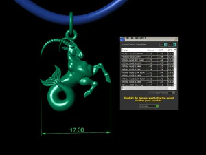 capricorn 3D Print Model