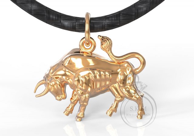 taurus Modello di stampa 3D .c4d .max .obj .3ds .fbx .stl .blend 