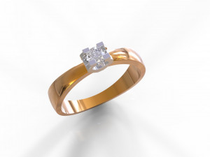 wedding ring 3D Print Model