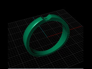 wedding ring 3D Print Model