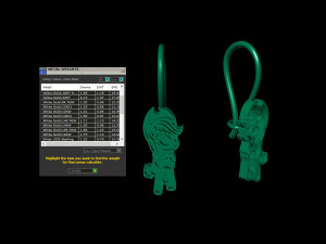 my little pony earrings applejack Modèles 3D en vedette