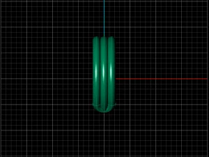 кільце на нозі 3D Принт Модель