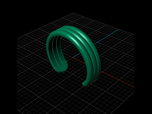 ring on toe Modelo de Impressão 3D