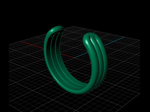 ring on toe Modelo de Impressão 3D