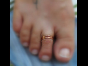 ring on toe Modelo de Impressão 3D
