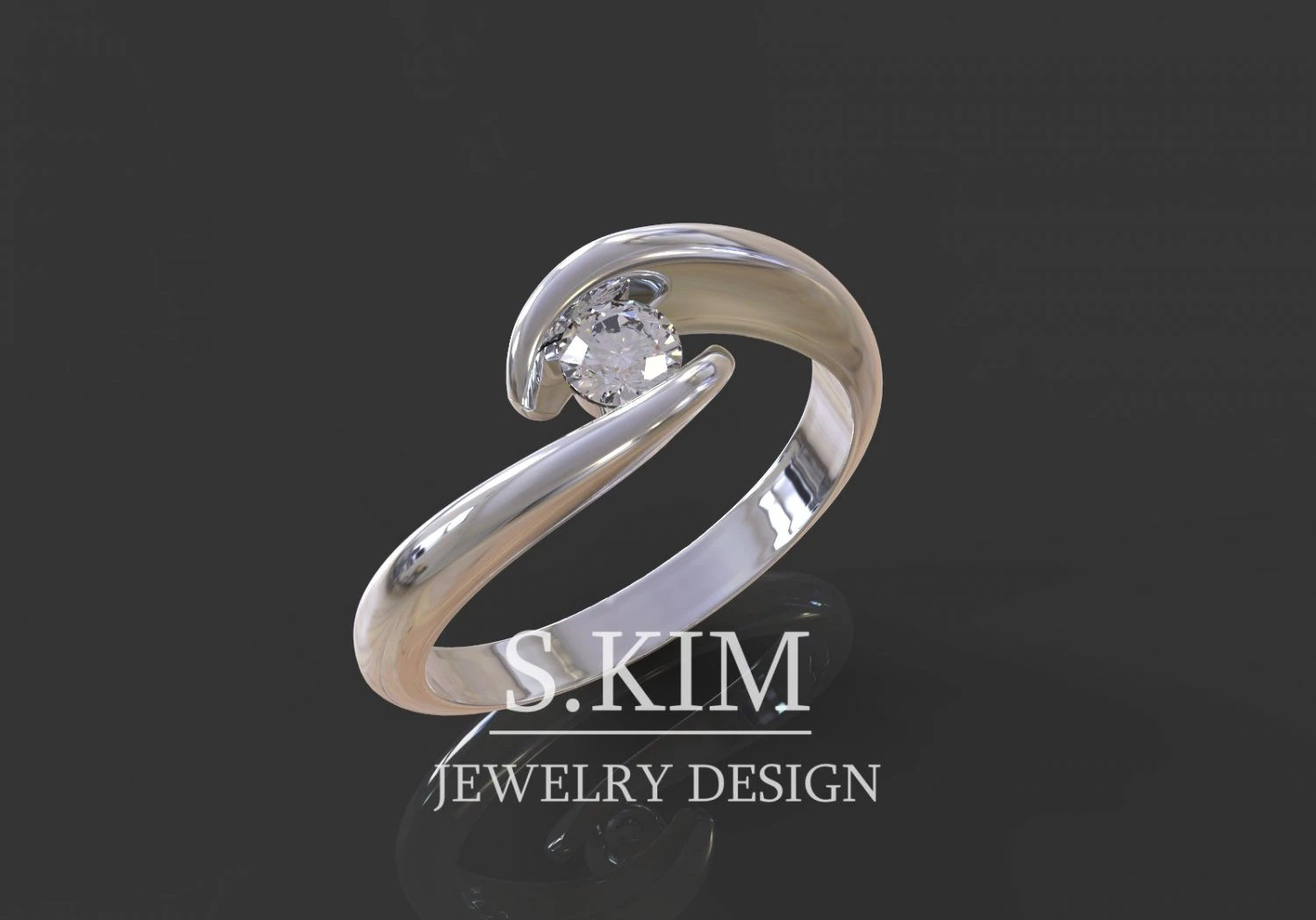 anel Modelo de Impressão 3D .c4d .max .obj .3ds .fbx .stl .blend 