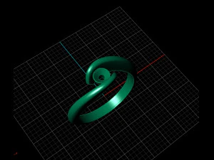 anel Modelo de Impressão 3D