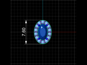 oval pusset 3D Print Model