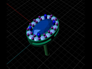 oval pusset 3D Print Model