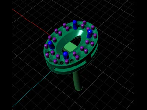 pusetto ovale Modello di stampa 3D