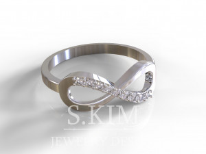 infinity ring 3D-printmodel